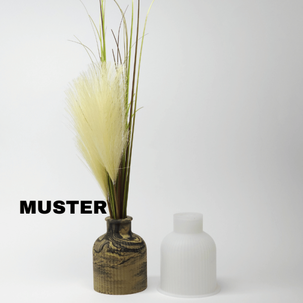 Silikonform Blumenvase klein 7x9cm